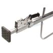 JB109 - Square One-Piece Jack Bar, Std Rack, Galv, Welded Hoop Set, Adj: 86.0" to 104.0" a