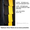 Retractable Loading Dock Shelter armor pleats