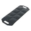 Dock door draft mat 18" long black