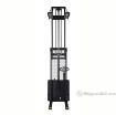 Double Mast Fully Powered Electric Stacker with Fixed Forks, Raises up to 118" High b