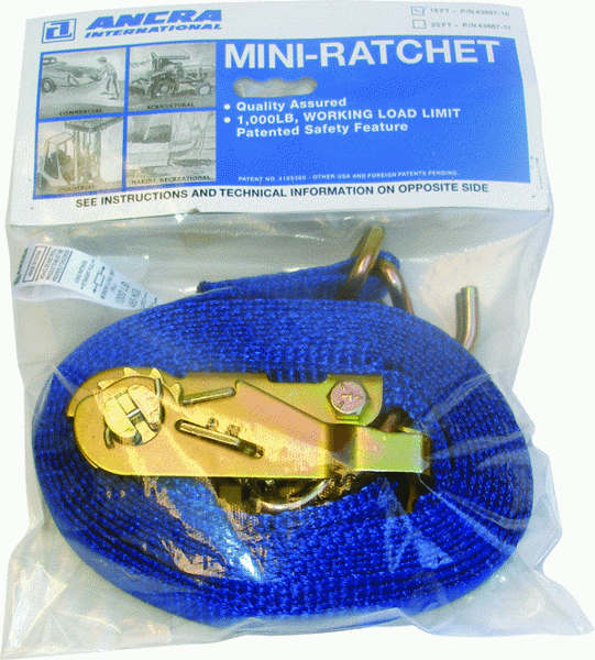 Picture of Mini Ratchet Strap--1"x20'-Display Packaged