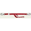 Cambuckle straps with vinyl S Hooks for cargo net