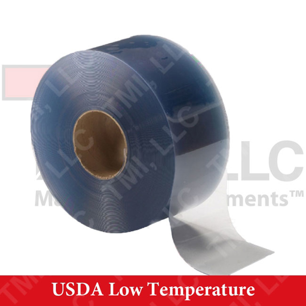 Clear PVC Low Temperature Bulk Strip Rolls made in USA