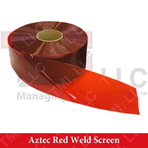 Aztec Red Weld Screen Strip and Sheet PVC
