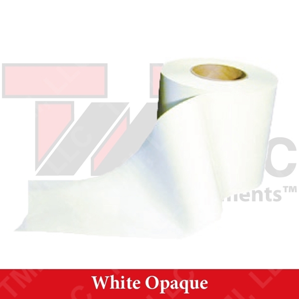 White Opaque PVC Strips & Sheet Rolls