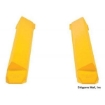 Triangle forklift fork extensions for moving large roll stock 4