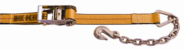 533039 - 2" x 30' Ratchet Strap With Chain Anchor