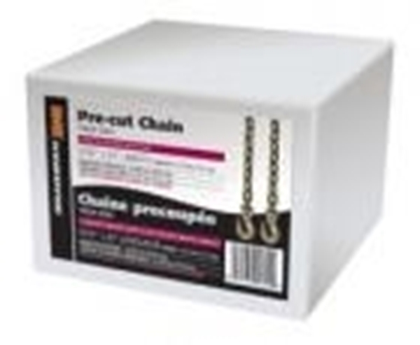 10034-25BX - 5/16" x 25' Grade 70 Chain Assembly With Grab Hooks, 2/BX