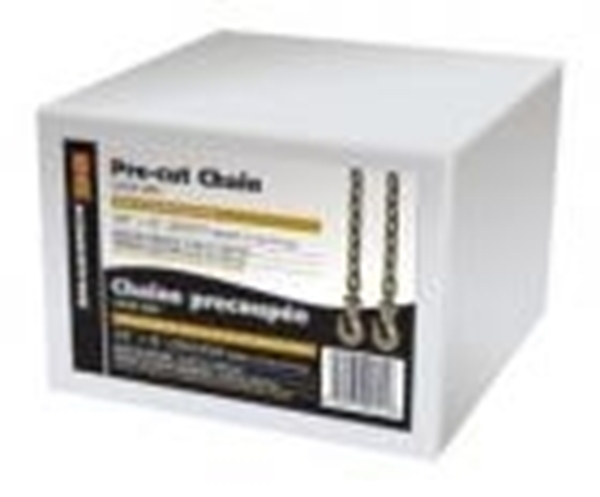 10038-16BX - 3/8" x 16' Grade 70 Chain Assembly With Grab Hooks, 2/BX