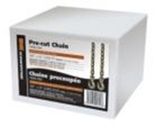 10038-25BX - 3/8" x 25' Grade 70 Chain Assembly With Grab Hooks, 2/BX