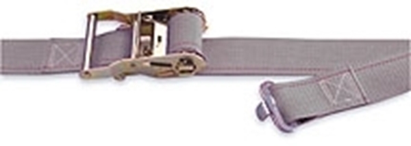 641603 - 2" X 16' Logistic Ratchet Strap With 3/4" Hole F-Track Fitting