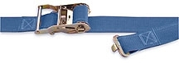 642003 - 2" X 20' Logistic Ratchet Strap With 3/4" Hole F-Track Fitting