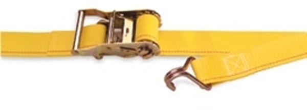641204 - 2" X 12' Logistic Ratchet Strap With 2" Narrow Hook