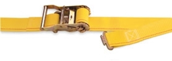 641215 - 2" X 12' Logistic Ratchet Strap With 1" Hole F-Track Fitting