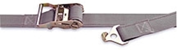 641635 - 2" X 16' Logistic Ratchet Strap With Plate Trailer Hook