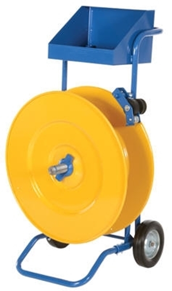 Universal Strapping Cart for Poly or steel Strapping