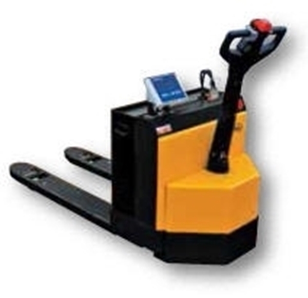 EPT-2547-30-SCL -Electric Pallet Truck with 3300 lb Capacity - 25X47 Forks with Scale