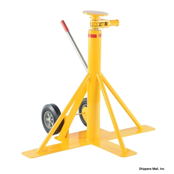 Big foot stabilizer jack with 40K lifting capacity.