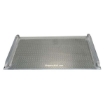 Aluminum Dockplate with welded curbs 5000 lb Capacity BTA-050060-GRP
