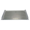 Aluminum Dockplate with welded curbs 5000 lb Capacity BTA-050066-GRP