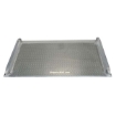 Aluminum Dockplate with welded curbs 5000 lb Capacity BTA-050072-GRP