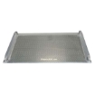 Aluminum Dockplate with welded curbs 6000 lb Capacity BTA-060054-GRP
