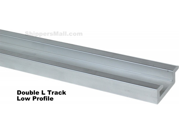 Winch Track - 10' Aluminum Double L Low Profile 49789-10-120.00