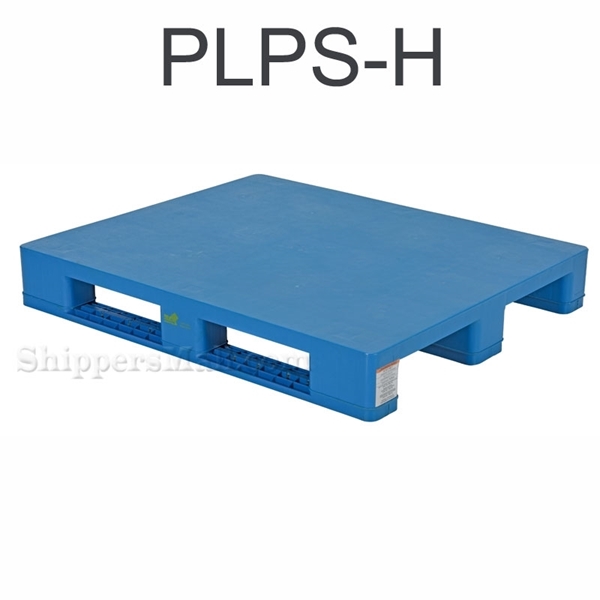 Solid top rackable plastic pallet . Part: PLPS-H