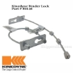 80146PK - Lever Binder Lock, Retail Packaged