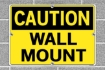 Caution sign wall Mounted - SI-C-01-GRP