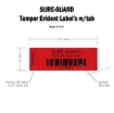 Sure-guard tamper tape specs