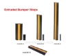 Bumper stops extruded rubber
