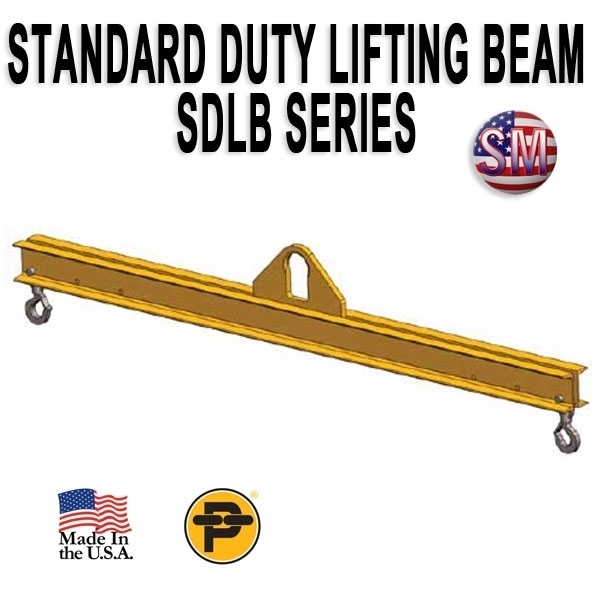 Picture of Channel Lifting Beam - 3 ft. with 10 Ton Capacity - Standard Duty  - SDLB- 10-3
