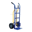 Stair Hand Truck with four Handles allows two people to move dolly with cargo up and down stairs. Vestil #: hand-tpe