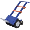 Heavy duty off road hand truck for moving heavy items over rough terrain