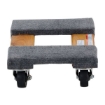 Wood dolly with carpet on the ends. Weight capacity: 900 lb.HDOC-1218-9 