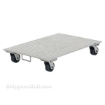 Aluminum Plate Dolly with Rubber Wheels/Handle 24x36"
