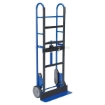 Appliance dolly with ratchet to tighten the strap. Has a 750 lb capacity. 59" high. Vestil Part #: APPL-750-BF