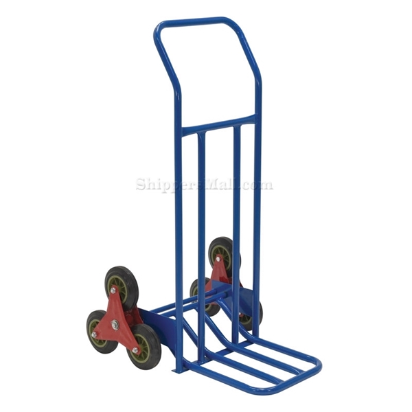 Stair dolly climbs staiirs with 3 wheels on each side. Easily rolls up and down stairs, Vestil Part ST-TRUCK-300