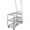 Stock picker carts for industrial use Heavy duty 500 lb capacity. Vestil # SPA-HD-2252