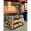 Stockpicker carts for industrial use High duty 500 lb capacity. Vestil Part SPA-HD-2852