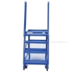 Stockpicker cart for industrial use High duty 1000 lb capacity. Vestil Part SPS-HD-2852