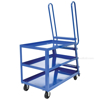 Stockpicker cart for industrial use High duty 1000 lb capacity.  Part SPS-HD-2852-6MR