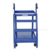 Stock Picker cart with 2 shelves, size 28 X 48 with molded rubber casters. , #: SPS2-2848  front
