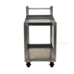 Aluminum Service Cart W/ Two 22 X 36 Shelves for industrial use or factories great for food industry. -  SCA2-2236
