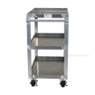 Aluminum Service Cart W/ Three 22X36 Shelves  - Model #: SCA3-2236 
