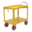 Ergonomic-Handle Cart with drain Drain 4K 24X36 for industrial use or factories great for food industry. - Model #: DH-PU2.4-2436-D