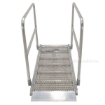 Walk Ramps With Snow/Ice Grip & Hand Rails - 28" Wide Overlap StyleModel number: AWR-G-28-HR-GRP