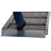 Walk Ramps With Snow/Ice Grip & Hand Rails - 28" Wide Overlap Style sure footing