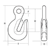 Accoloy Eye Grab Hooks are Grade 80 and Grade 100 drawing